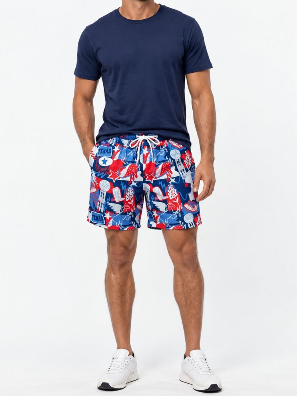 Chubbies Dallas Texas Western Print Swim Trunks XXL 5.5" Style 109251-35 HTF